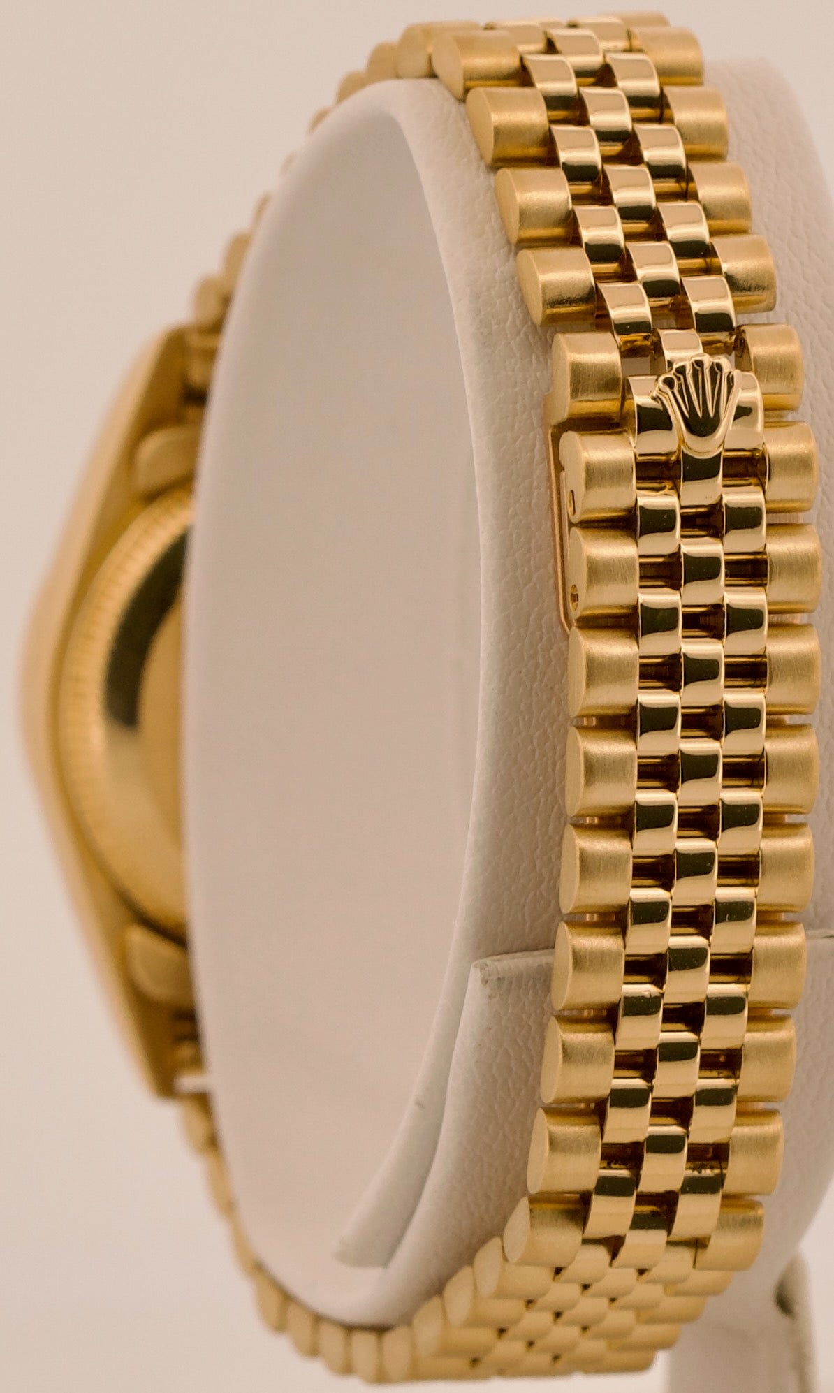 2000 PAPERS Rolex Oyster Perpetual 24mm CHAMPAGNE 18K Gold JUBILEE 76198 BOX