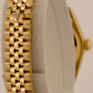 2000 PAPERS Rolex Oyster Perpetual 24mm CHAMPAGNE 18K Gold JUBILEE 76198 BOX