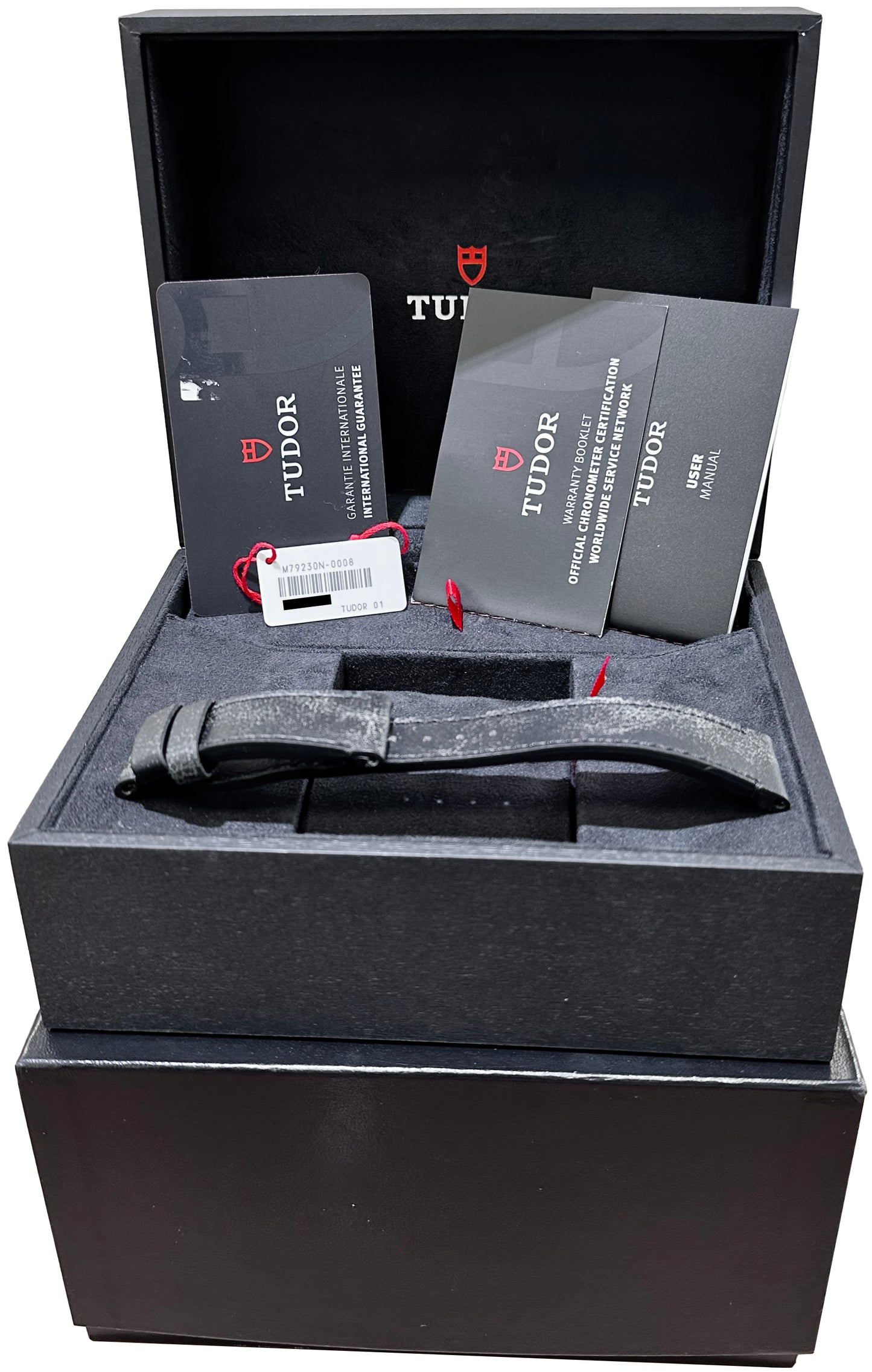 2023 PAPERS Tudor Black Bay Heritage Stainless Steel Rubber 41mm 79230 N B+P