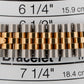 PAPERS Rolex DateJust 36mm CHAMPAGNE Two-Tone 18K Yellow Gold JUBILEE 116233 BOX