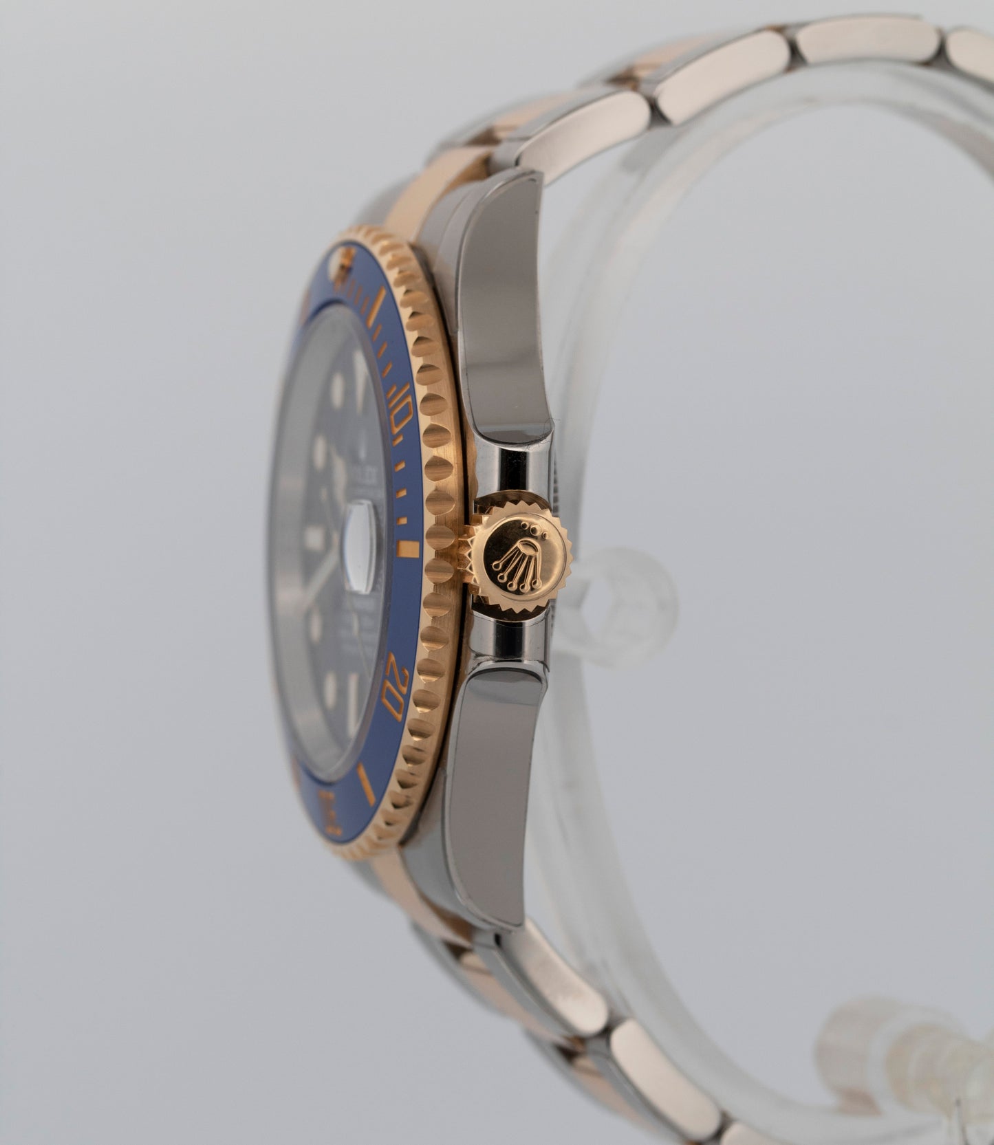 2022 PAPERS Rolex Submariner Date BLUE 41mm Ceramic 18K Gold Steel 126613 LB BOX