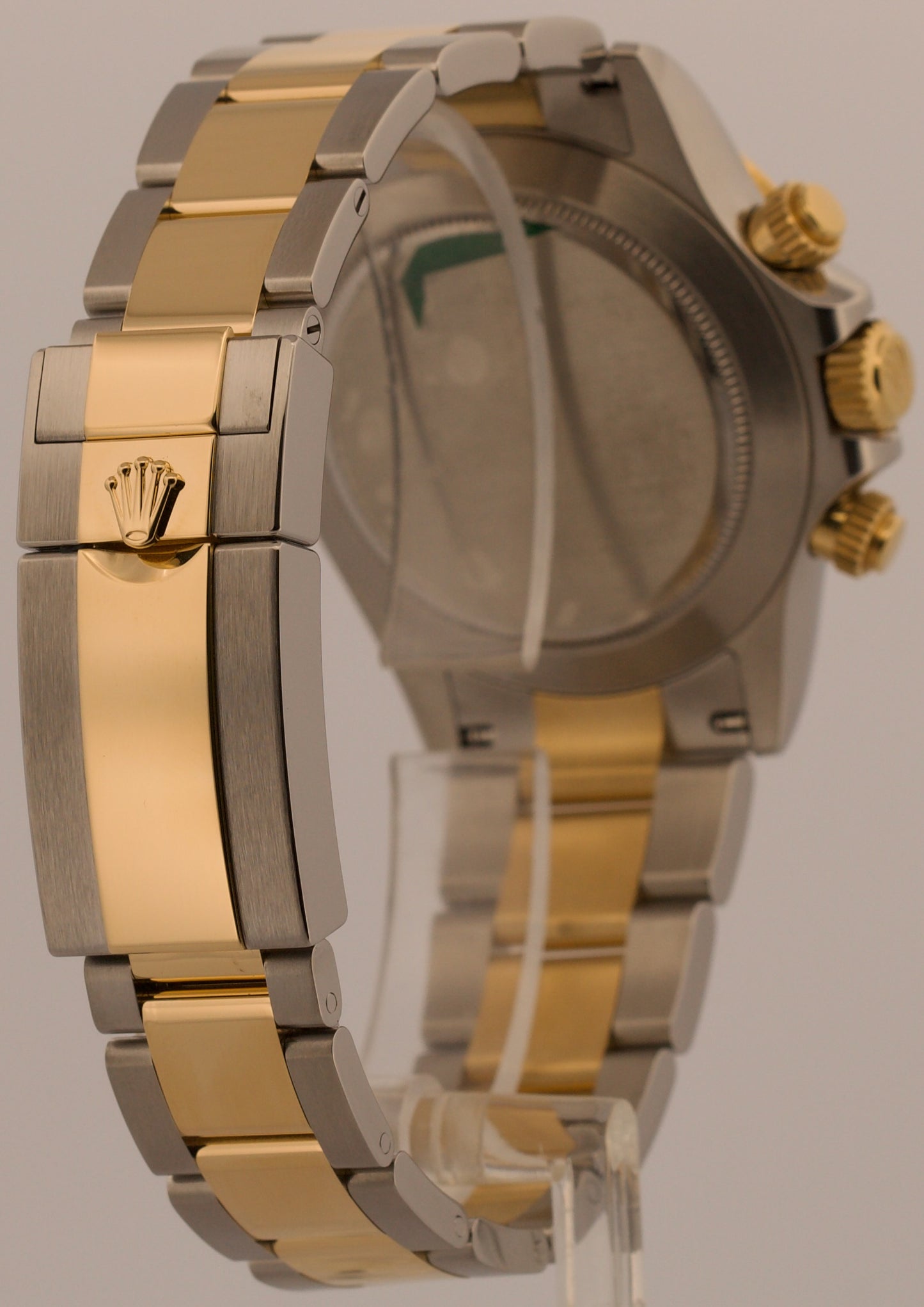 2023 PAPERS Rolex Daytona WHITE Two-Tone Stainless 18K Yellow Gold 116503 BOX