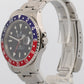 1999 Rolex GMT-Master II 16710 40mm Pepsi Red Blue Black Steel Swiss-Only Box