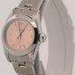 1991 Rolex Oyster Perpetual 24mm PINK 3-6-9 Stainless Steel Oyster Smooth 76080