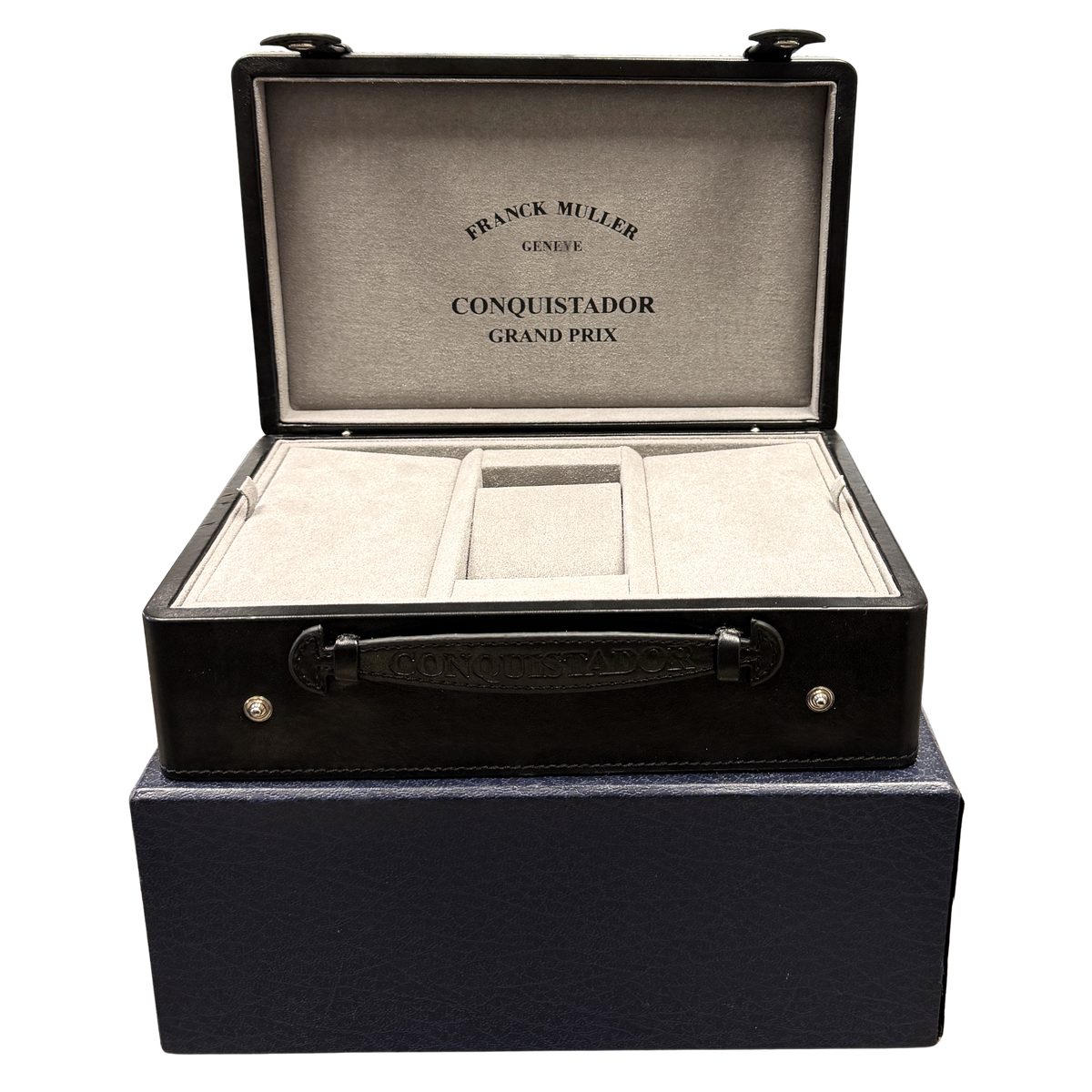 Franck Muller Conquistador Grand Prix Titanium Black Red Arabic 8900 CC GP BOX