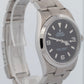 MINT PAPERS Rolex Explorer I Black 36mm 3-6-9 Stainless Steel Watch 114270 BOX