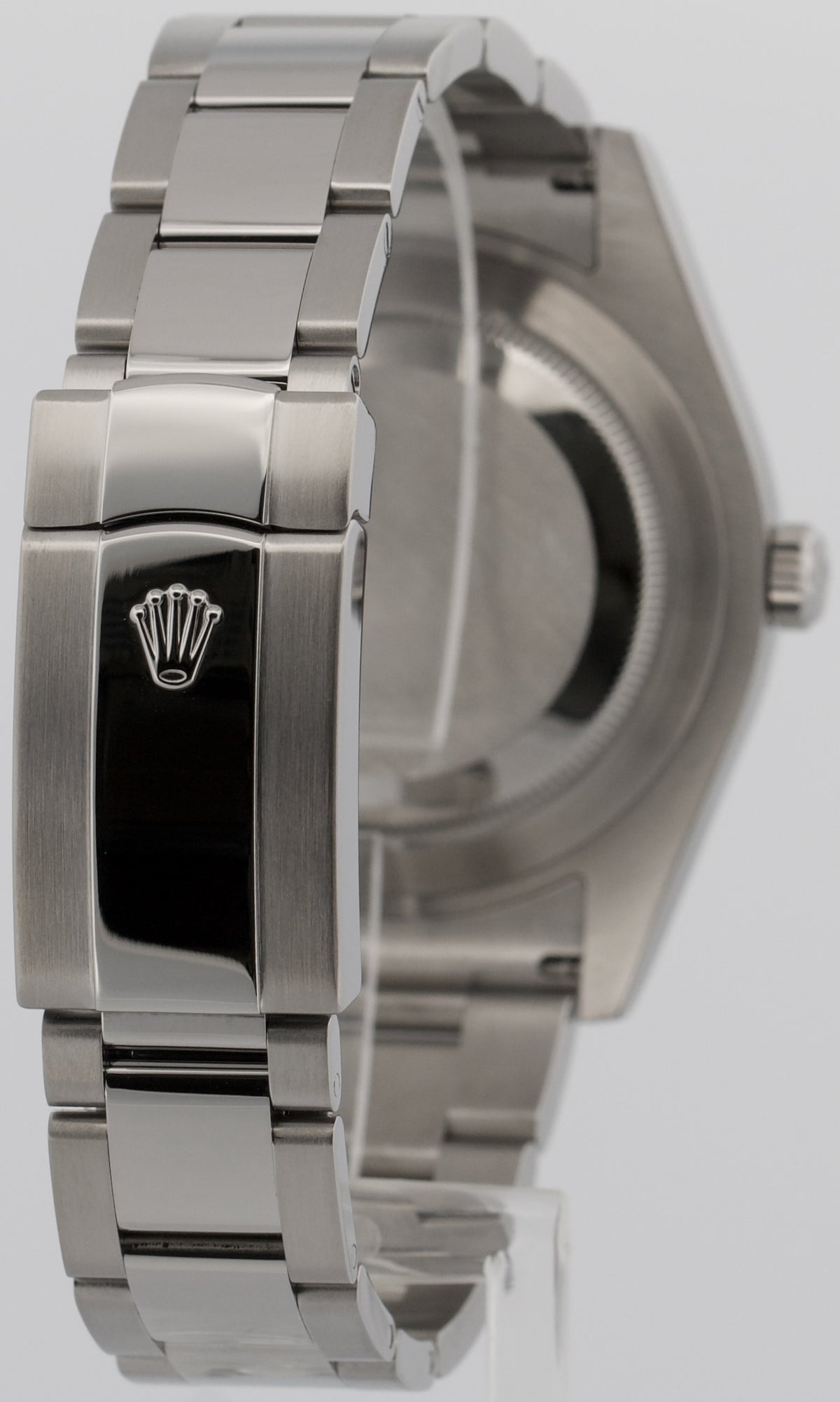 2008 Rolex DateJust II 116300 41mm Silver Arabic Steel Oyster Watch Box Papers