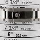 2008 Rolex DateJust II 116300 41mm Silver Arabic Steel Oyster Watch Box Papers