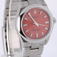 RSC PAPERS Rolex Oyster Perpetual 31 Steel Coral Red 31mm 277200 Watch BOX