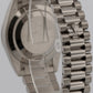 2022 Rolex Day-Date President 228239 Black 18K White Gold Fluted 40mm Box Papers