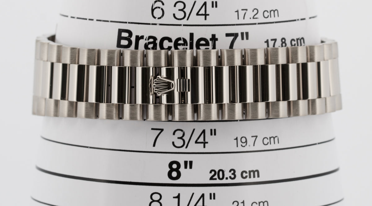2022 Rolex Day-Date President 228239 Black 18K White Gold Fluted 40mm Box Papers