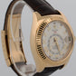 2016 Rolex Sky-Dweller 326138 42mm Silver Arabic 18K Yellow Gold Box Papers