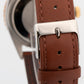 1984 PAPERS Rolex DateJust 36mm Champagne Turn-O-Graph Steel Yellow Gold 16253