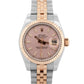 PAPERS Ladies Rolex DateJust 26mm PINK Two-Tone 18K Rose Gold JUBILEE 179171 BOX