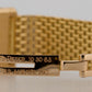 Cartier Tank Louis 78086 Beads of Rice White Roman 18k Yellow Gold 23mm Watch