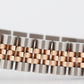 PAPERS Ladies Rolex DateJust 26mm PINK Two-Tone 18K Rose Gold JUBILEE 179171 BOX
