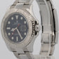 Rolex Yacht-Master 116622 Blue Platinum Stainless Steel Oyster 40mm Watch Box