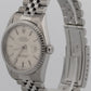 2001 Rolex DateJust 16220 Silver 36mm Stainless Engine-Turned Jubilee Box Papers