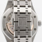 PAPERS Audemars Piguet Royal Oak Gray RHODIUM Stainless 41mm 15500ST Watch BOX