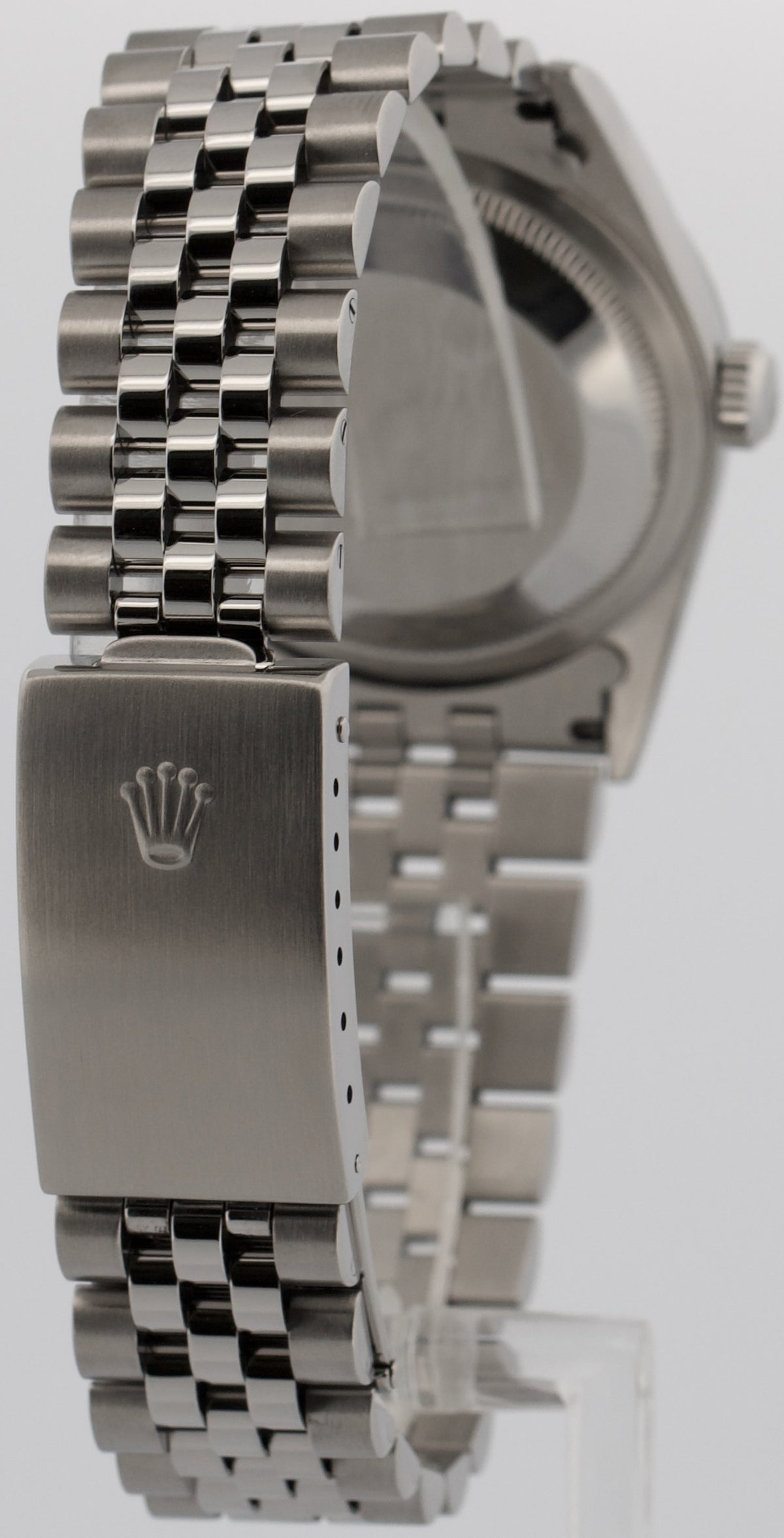 2001 Rolex DateJust 16220 Silver 36mm Stainless Engine-Turned Jubilee Box Papers