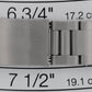 Rolex DateJust 36mm BLUE Roman Stainless Steel NO-HOLES Automatic Watch 16200