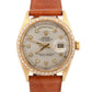 Vintage Rolex Day-Date President Silver DIAMOND 36mm 18K Yellow Gold Watch 1803