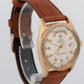 Vintage Rolex Day-Date President Silver DIAMOND 36mm 18K Yellow Gold Watch 1803