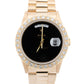 Rolex Day-Date President 36mm ONYX DIAMOND 18K Yellow Gold 18238 BOX