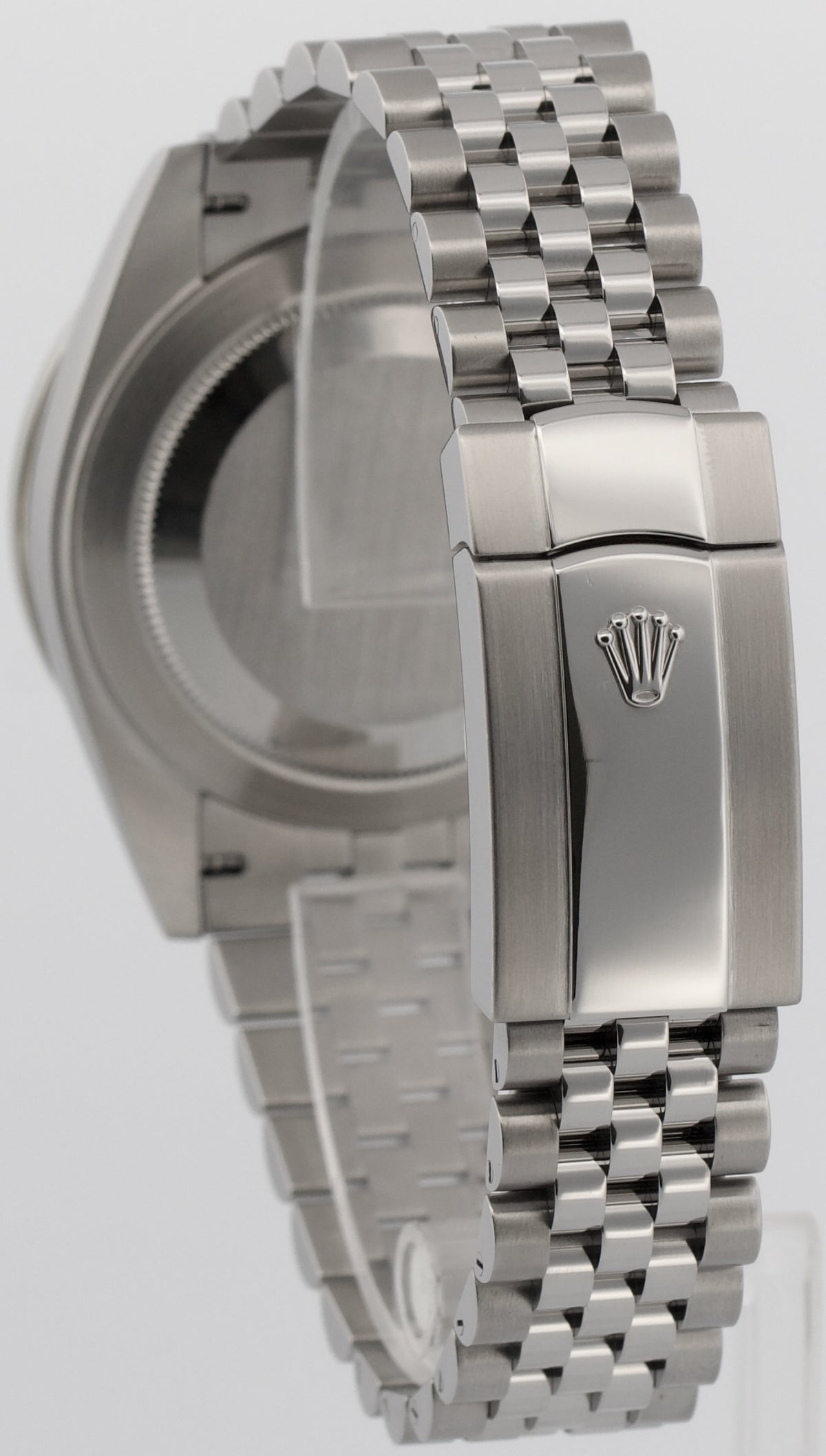 Rolex Datejust 41 126334 Black Diamond 18K Gold Steel Jubilee 41mm Watch