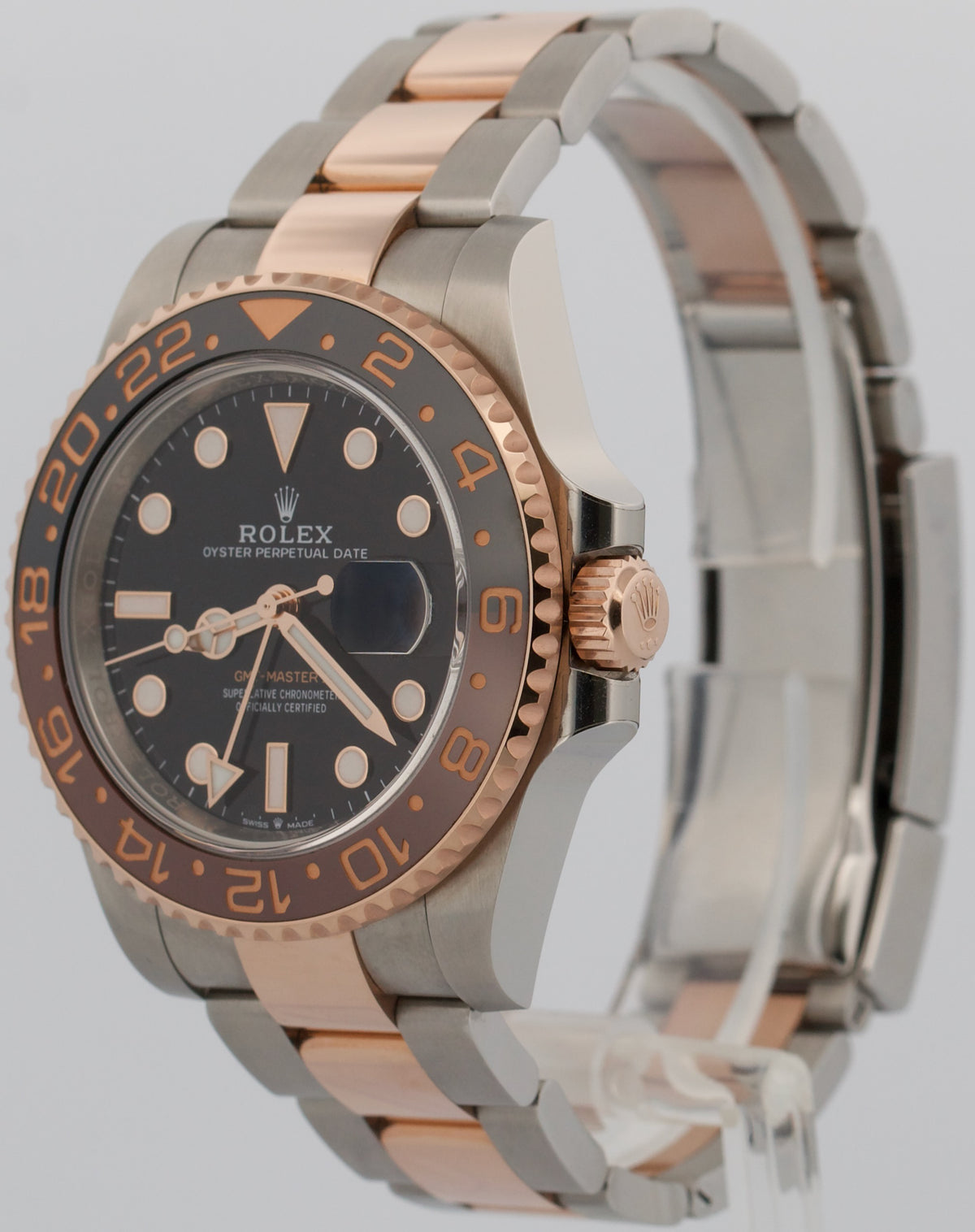 2026 Rolex GMT-Master II 126711 CHNR Root Beer Brown 18K Gold 40mm Box Papers