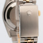 PAPERS Rolex DateJust SILVER Two-Tone Yellow Gold Steel 36mm 16233 Watch BOX