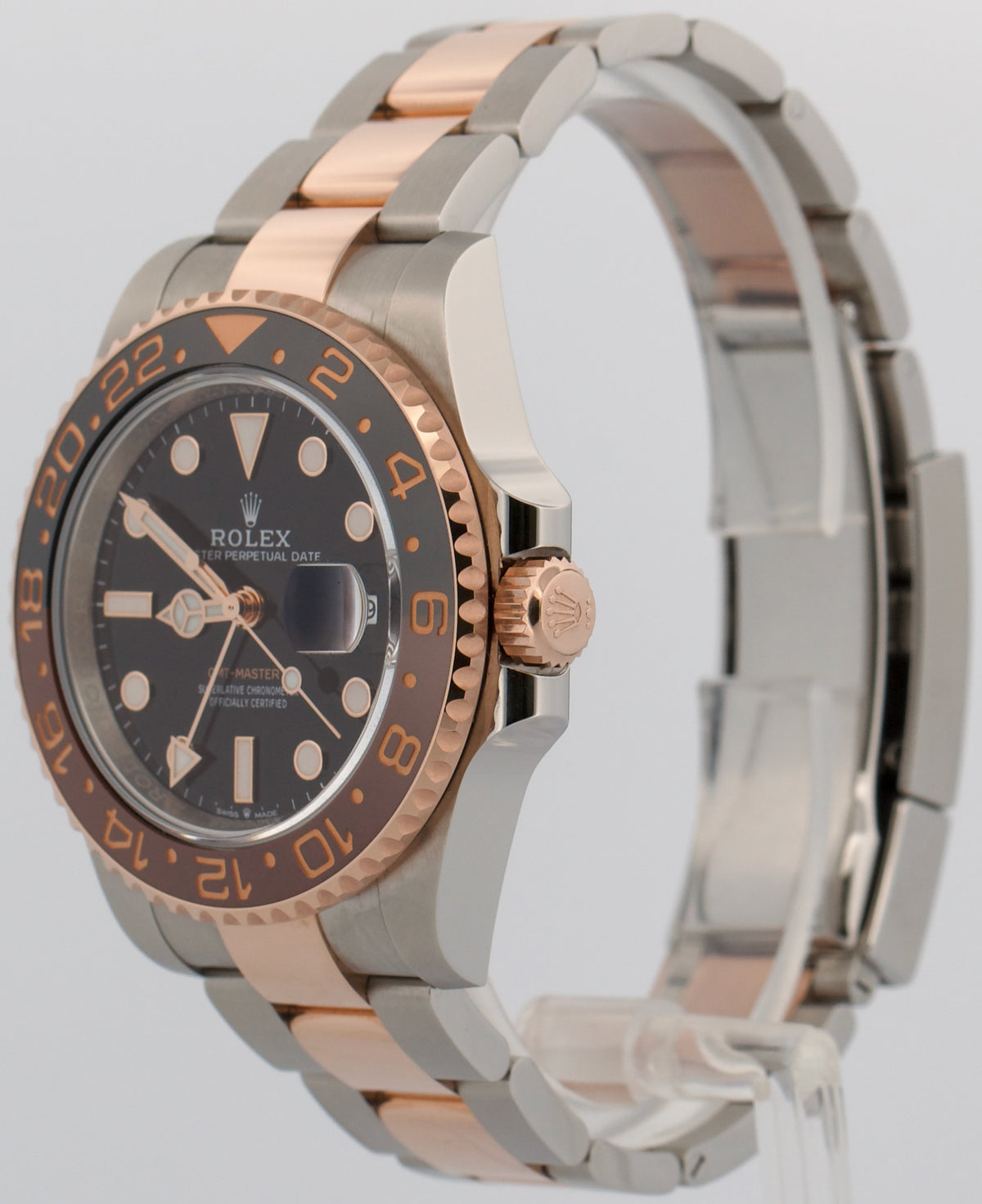 2026 Rolex GMT-Master II 126711 CHNR Root Beer 18K Gold Brown 40mm Box Papers