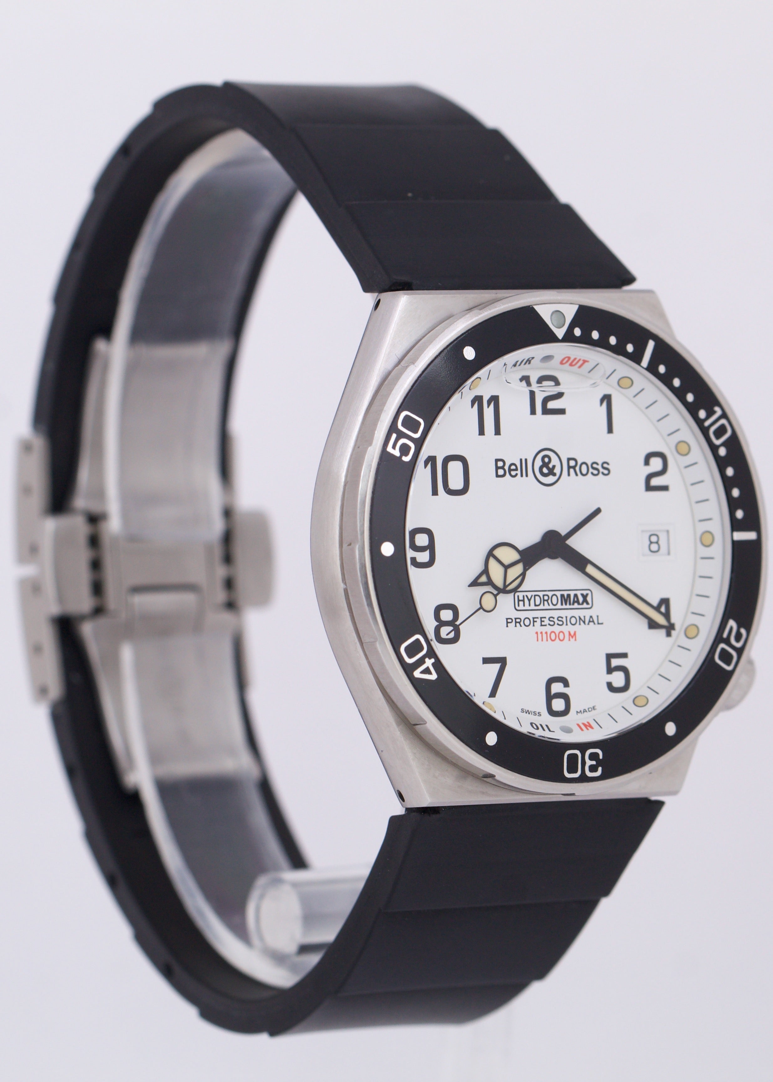 PAPERS Bell Ross HydroMax Professional PAPERS Steel 39mm Quartz