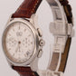 Zenith El Primero Chronograph Automatic SILVER Steel Leather 38mm 90/01.0500.400
