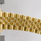 Unpolished Rolex DateJust 16238 36mm Tiger Eye 18K Yellow Gold Jubilee Watch