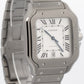 New Sept 2026 Cartier Santos 4683 WSSA0089 39.8mm Titanium White Box Papers