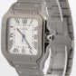 New Sept 2026 Cartier Santos 4683 WSSA0089 39.8mm Titanium White Box Papers