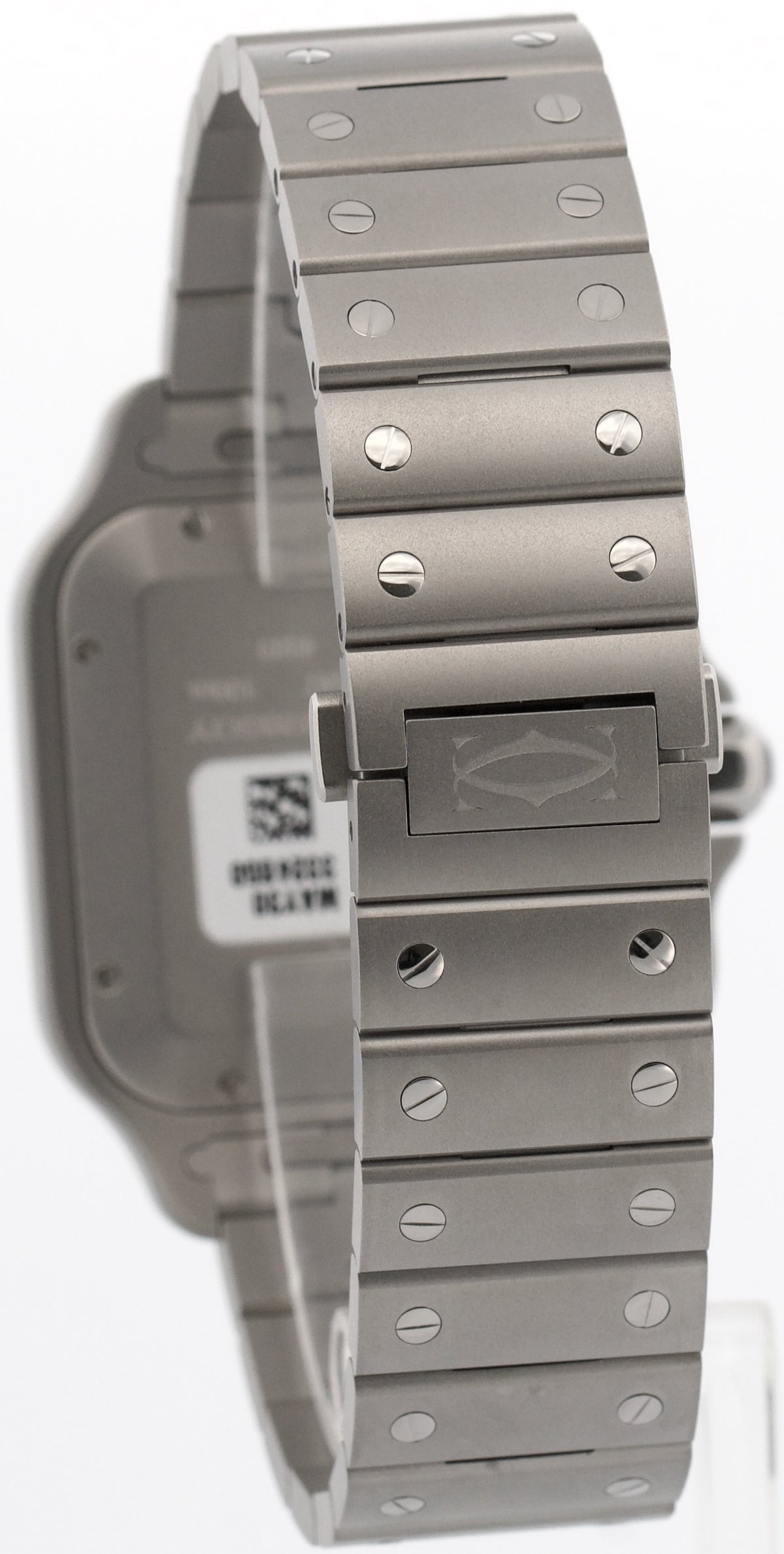 New Sept 2026 Cartier Santos 4683 WSSA0089 39.8mm Titanium White Box Papers