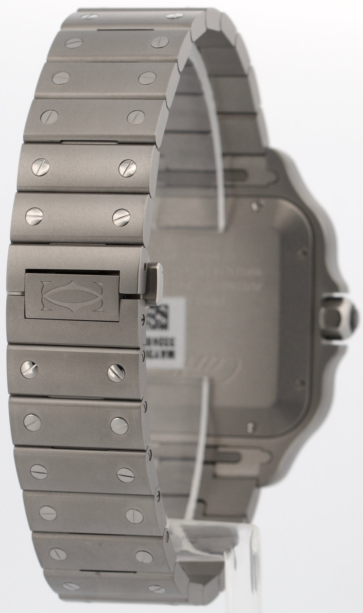 New Sept 2026 Cartier Santos 4683 WSSA0089 39.8mm Titanium White Box Papers