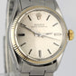 VINTAGE Rolex Oyster Perpetual 31 Stainless Steel Silver 31mm Fluted 6551 Watch