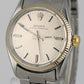 VINTAGE Rolex Oyster Perpetual 31 Stainless Steel Silver 31mm Fluted 6551 Watch