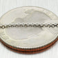 Antique Art Deco 0.45ctw Diamond Filigree Bar Pendant - 14k White Gold Necklace