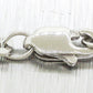 Antique Art Deco 0.45ctw Diamond Filigree Bar Pendant - 14k White Gold Necklace