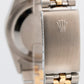 Rolex DateJust 36mm Black Two-Tone Steel JUBILEE 18K Yellow Gold Watch 16233