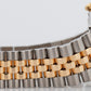Rolex DateJust 36mm Black Two-Tone Steel JUBILEE 18K Yellow Gold Watch 16233