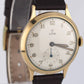 VINTAGE Tudor 9k Rose Gold White 32mm 2705 Leather Watch BOX