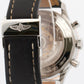 Breitling Navitimer UB0127 Black Stainless Steel 18K Rose Gold Leather 46mm Box