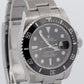 PAPERS Rolex Submariner Date BLACK Stainless Steel 40mm Watch 116610 LN BOX