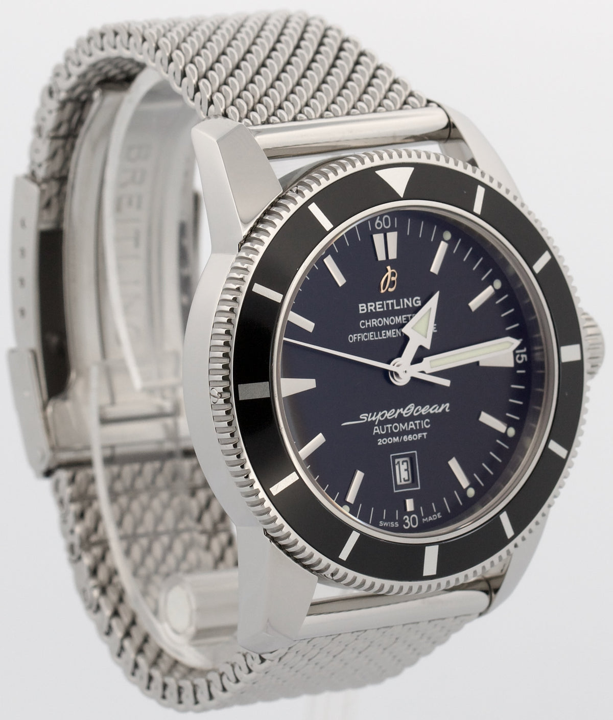 Breitling Superocean Heritage A17320 Black Automatic Stainless Steel 46mm Watch