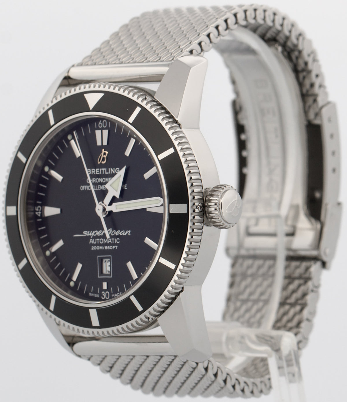 Breitling Superocean Heritage A17320 Black Automatic Stainless Steel 46mm Watch